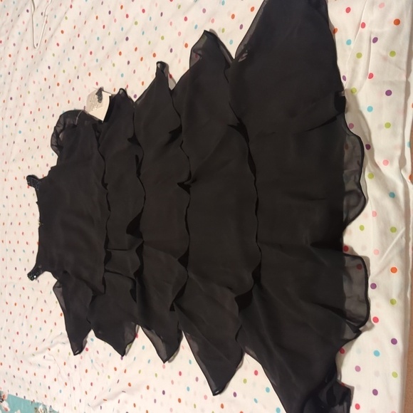 S.L. Fashions Womens Size 10 “Missy” Black Tiered LBD Dress Shift. - Picture 7 of 8